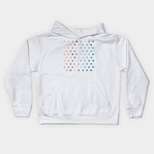 Beach Split Polka Dots Kids Hoodie